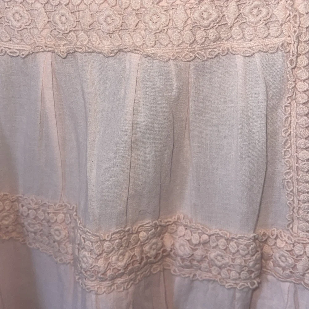NWT💕 Boohoo Plus Size Long Sleeve Crochet Trim Dress Size 16 - Picture 7 of 8
